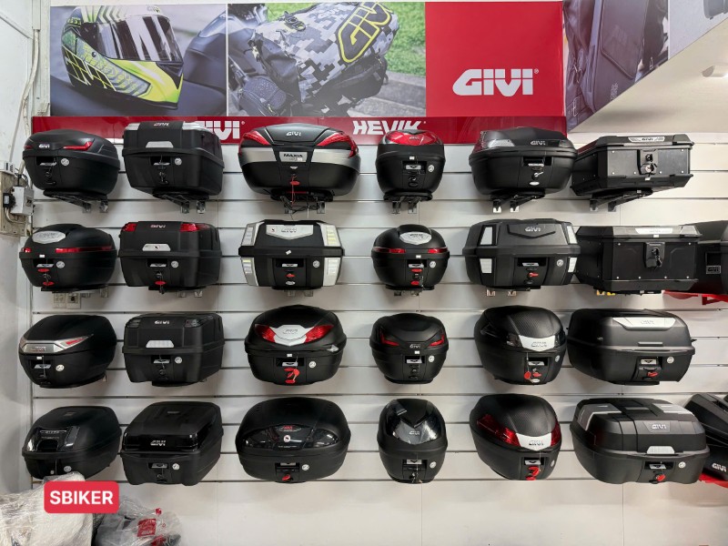 Оригинальные боксы Givi в Хок Мон – установка и сервис от SBIKER