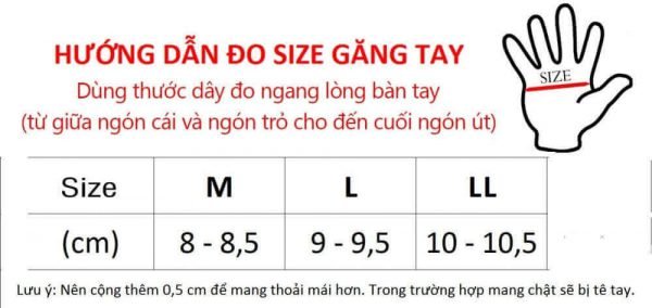 Làm thế nào để đo size găng tay một cách chính xác nhất