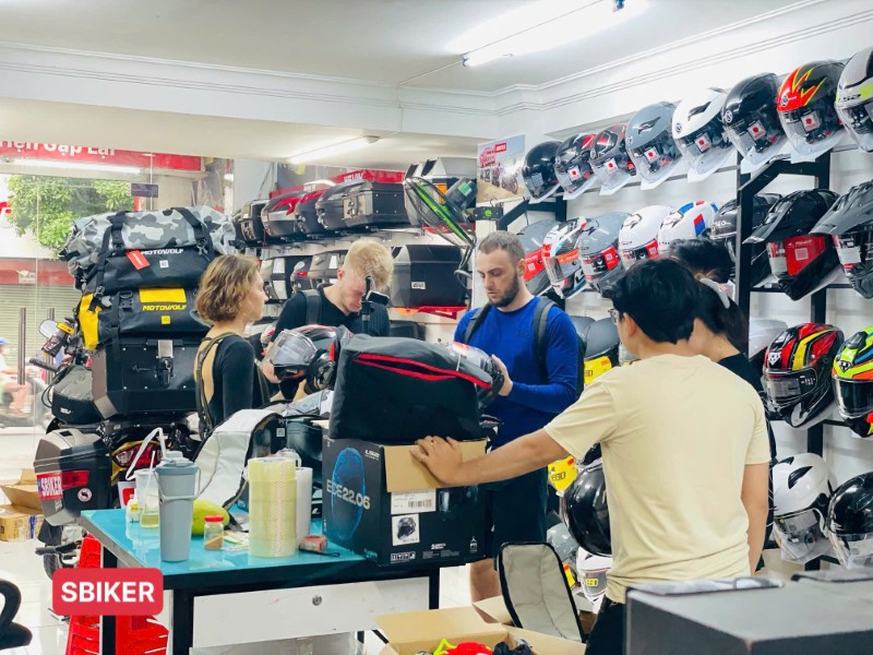 탄푸에서 정품 GIVI 박스 구매와 설치 – SBIKER