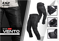 QUẦN GIÁP LS2 VENTO MAN BLACK
