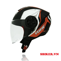 MŨ 3/4 YOHE 851 CAM ĐEN