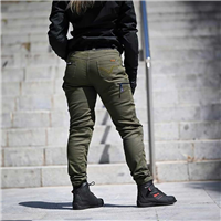 Quần Giáp nữ Khaki Ls2 ROUTER lady Olive Xanh