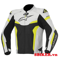 ÁO GIÁP ALPINESTARS CELER XANH TRẮNG