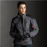 ÁO GIÁP NỮ LS2 XÁM ALBA LADY