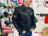 ÁO GIÁP LS2 GARDA MAN ĐEN ĐỎ