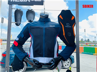 ÁO GIÁP HEVIK VEGA AIR XANH ĐỎ TRẮNG