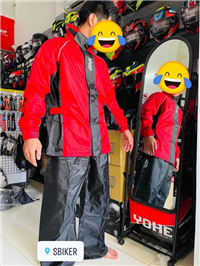 QUẦN ÁO MƯA GIVI RRS08 ĐỎ XANH