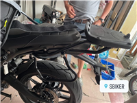 BAGA SAU TRIUMPH SPEED 400 KÈM 2 KHUNG  ĐỠ TÚI