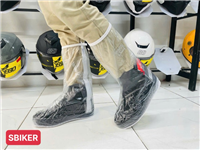 BỌC GIÀY ĐI MƯA THỜI TRANG TRONG SUỐT