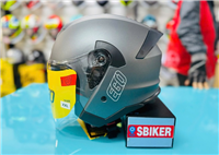 MŨ BẢO HIỂM EGO E33 XÁM NHÁM 1 KÍNH