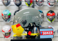 NÓN 1/2 EGO E21 XÁM XI MĂNG GREY