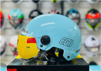 NÓN NỮA ĐẦU EGO E21 BLUE XANH