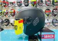 MŨ 3/4 EGO E31 ĐEN NHÁM