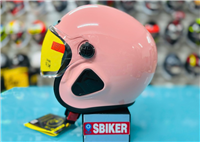 MŨ 3/4 EGO E32 MÀU HỒNG