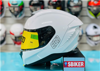 NÓN FULLFACE EGO E71 TRẮNG 1 KÍNH