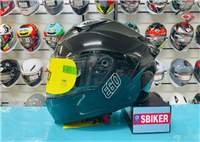 MŨ FULLFACE 1 KÍNH E72 ĐEN BÓNG