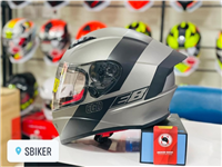 MŨ FULLFACE EGO E8 XÁM ĐEN