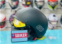 NÓN NỮA ĐẦU EGO E20 ĐEN NHÁM