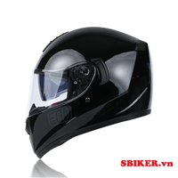 MŨ FULLFACE EGO E6 ĐEN BÓNG