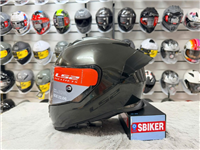 MŨ LS2 FF800 PLUS XÁM XƯỚC ĐUÔI GIÓ
