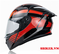 MŨ YOHE 978 PLUS ĐỎ ĐEN