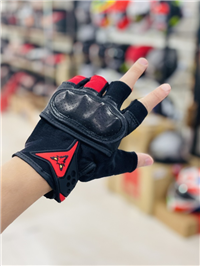 ﻿GĂNG TAY CỤT EGO E6 EMG6 - ĐỎ ĐEN XANH TRẮNG