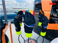 GĂNG TAY HEVIK KRABI ĐEN XANH DƯƠNG