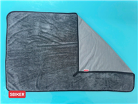 KHĂN LAU XE MICROFIBER ĐEN SIÊU THẤM TO