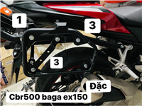 ﻿KHUNG THÙNG HÔNG SBL XE CBR500R