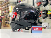 NÓN FULLFACE KYT TT COURSE ĐEN BÓNG