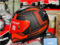 FULLFACE LS2 FF353 ĐỎ ĐEN