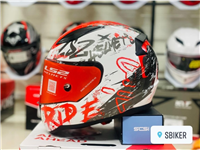 MŨ LS2 FF353 RIDE TRẮNG ĐỎ