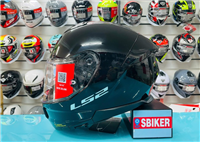 MŨ LS2 FF808 ĐEN BÓNG 2 KÍNH