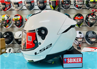 NÓN FULLFACE LS2 FF808 TRẮNG BÓNG