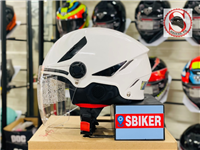 NÓN KYT 1/2 TIGER TRẮNG