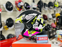 MŨ BẢO HIỂM ¾ LS2 OF600 HỒNG VÀNG