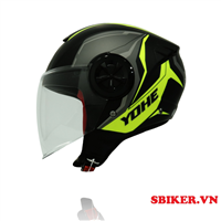 MŨ 3/4 YOHE 851 XANH ĐEN