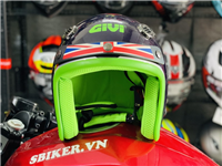 MŨ GIVI 3/4 TÍM H300V