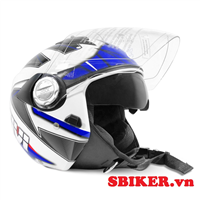 NÓN 3/4 GIVI VISTA XANH DƯƠNG