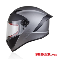 MŨ FULLFACE EGO E7 XÁM TITAN