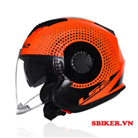 MŨ 3/4 LS2 OF570 MÀU CAM