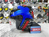 NÓN KYT 3/4 MINI STAR NGÔI SAO XANH ĐỎ