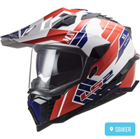 MŨ LS2 MX701 CAM TRắNG THủY TINH 