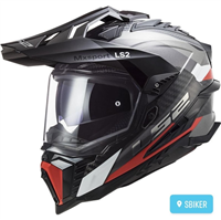 ﻿﻿﻿﻿﻿ MŨ LS2 MX701 ĐEN ĐỎ CARBON