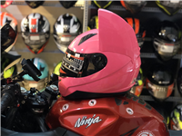 MŨ FULLFACE TAI MÈO HỒNG