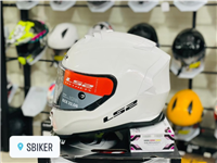 NÓN BẢO HIỂM FULLFACE LS2 FF800 TRẮNG BÓNG