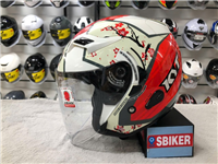 MŨ KYT 3/4 VENOM HOA ANH ĐÀO