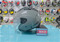 NÓN 3/4 LS2 OF600 XÁM XI MĂNG