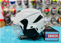 MŨ 1/2 LS2 OF610 TRẮNG