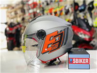 MŨ 3/4 EGO E3 XÁM CAM